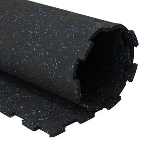 Tapis de sol en caoutchouc EPDM écologique KWO Fitness pour salle de sport, dalles de protection, coussinets sportifs absorbant les chocs - Product Image 4