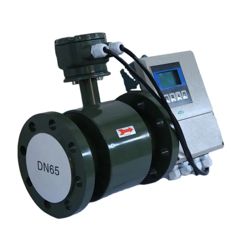 Medidor de calor magnético elétrico, com solução salina pt1000 medidor de fluxo magnético de água salgada