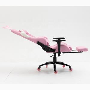 <span class=keywords><strong>Fauteuil</strong></span> de gamer inclinable mignon avec repose-pieds oreilles de lapin <span class=keywords><strong>rose</strong></span> sillas gamer Oreilles de lapin <span class=keywords><strong>Fauteuil</strong></span> 2D chaise de gaming <span class=keywords><strong>rose</strong></span> pour filles - Product Image 5