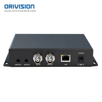 Codificador de vídeo H265 HEVC SDI a IP, codificador de transmisión de vídeo 1080P SD HD 3G SDI con SRT RTSP RTMP HLS UDP