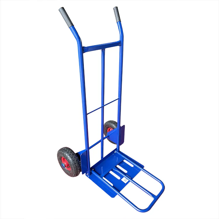 Hot Selling Metal Garment Hand Trolley Heavy Duty Multi-Purpose Hand Trolley