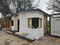 Maison en conteneur avec toilettes et cuisine Maisons en conteneur 20Ft Petite maison préfabriquée pour expédition Maison préfabriquée Petite maison en conteneur