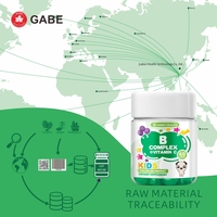 Compléments OEM : Gommes Vitaminées Complexe B et Vitamine C pour Enfants – Soutien Cérébral Sain – Logo Personnalisé – Supplément Nutritionnel