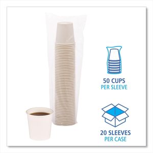 Vasos Desechables de Papel para Bebidas Calientes BWKWHT4HCUP - Product Image 4