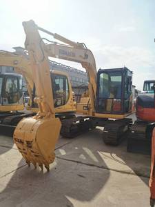 Miniexcavadora Komatsu PC70 usada con certificado EPA, componentes del núcleo del motor Caterpillar incluidos, motor de bomba, engranaje, caja de cambios, cojinete PLC - Product Image 6
