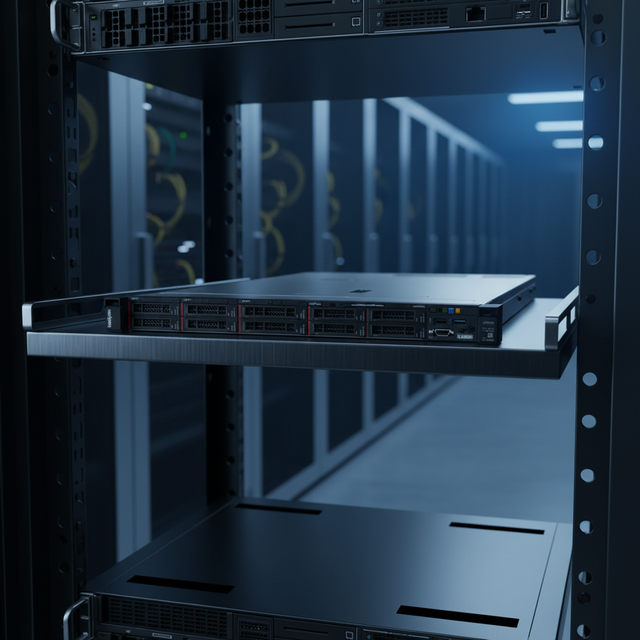 Brand New 1U Sr630 V4 Proxy Server Cheap Rack GPU Computer Nas Storage System AI Dedicated 10gbps Data Server for Sale