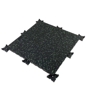 Good Strength Easy Installation <strong>Interlocking</strong> Gym Mat Rubber Flooring <strong>Tiles</strong> - Product Image 2