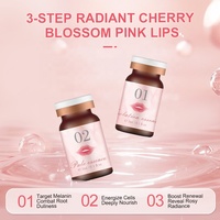 Sérum de traitement permanent des lèvres roses pour éliminer le pigment des lèvres foncées pour une crème naturelle des lèvres roses