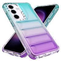 Nouveau étui de Style de couleur changeante pour Motorola Edge 40 Neo Triple Uno 360 3 en 1 étui pare-chocs Transparent en TPU PC pour Motorola E14