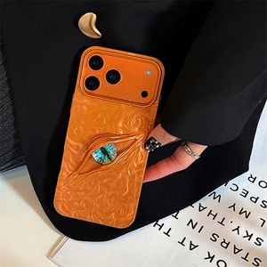 เคสโทรศัพท์ลายตาปีศาจแบบสามมิติเคลือบไฟฟ้ารุ่นใหม่สำหรับ iPhone 17 Air ProMax Plus 16 15 14 13 12 11Pro Max - Product Image 2