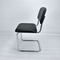 Vente en gros de chaise de bureau de conférence au design moderne chaise de café à nœud en métal