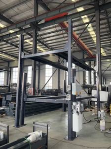 भारी शुल्क 8 पोस्ट 3 अंतरिक्ष कार पार्किंग लिफ्ट दोहरी नियंत्रण प्रणाली वाणिज्यिक गैरेज पार्किंग उपकरण - Product Image 3