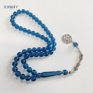 <span class=keywords><strong>Rosario</strong></span> Musulmano <span class=keywords><strong>Turco</strong></span> Premium a Cilindro, 45 Perle da 10mm, Masbaha Subha Islamica, Tasbih Tasbeeh, Perle di Preghiera in Resina Bachelite - Product Image 5