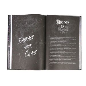 Impresión de Libros de Tapa Dura Personalizados OEM, Cuadernos de Bocetos, Novelas, Edición Especial con Bordes Pintados - Product Image 2