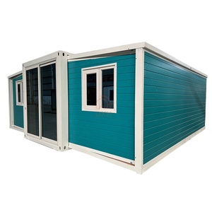 Chine Usine Haute Qualité Personnalisé 20ft <span class=keywords><strong>Azure</strong></span> Métal Sculpté Panneaux Conteneur Extensible Maison 2 Chambres 1 Salle De Bains 1 Cuisine - Product Image 3