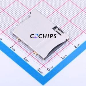 <b>SIM</b>-111-ARP9 <b>SIM</b> <b>Card</b> Connector SMD Connector Self-Return Type Mini <b>SIM</b> <b>Card</b> <b>Card</b> <b>Holder</b> With <b>Card</b> Detection - Product Image 1