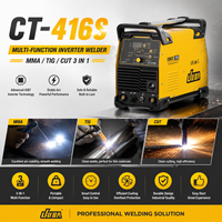 JUBA Nouveau CT-416S 230V 6kva 60% Cycle de Travail 80% Efficacité Soudeuse Inverseur Multifonction DC TIG MMA CUT