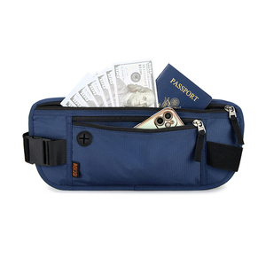 Portable Lightweight Nylon, Waterproof Rfid Blocking Fanny Pack Travel <b>Wallet</b> Slim <b>Passport</b> Holder Money Belt Waist Bag/ - Product Image 4