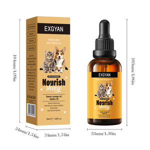 SADOER <span class=keywords><strong>Huile</strong></span> Essentielle Nourrissante pour Animaux de Compagnie Effet Brillance 30ml Chat Chien Amélioration de l'Image Parfumée Lumineuse Commerce International - Product Image 1
