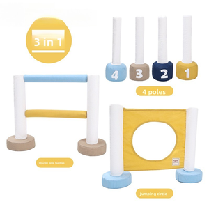 Set de Entrenamiento de Agilidad <span class=keywords><strong>para</strong></span> Cachorros, 3 en 1: Corralito, Pista de Obstáculos y Entrenador, Multifuncional y Compacto - Product Image 5