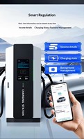 Station de recharge ultra-rapide pour véhicules électriques 40-600 kW, CCS2 Combo 2 OCPP 1.6 IP55, double connecteur, commerciale, publique, pour le Moyen-Orient, IK10 extérieur