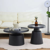 Bois massif Verre Moderne Simple Crème Style Table Basse Table D'appoint Personnalisé Chez L'habitant Maison Manufacturée Entreprise Professionnelle