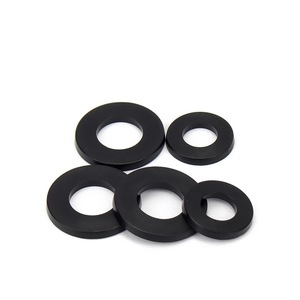 Juntas de nailon Ming Anjia, arandelas de plástico negras M2 M3 M4 M5 M6 M8 M10, anillo plano aislante para ensamblaje mecánico - Product Image 1