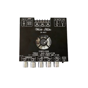 Módulo de placa amplificadora digital TPA3255 de 2,1 canales, 220WX2, módulos y kits electrónicos de Subwoofer de tono alto y bajo, - Product Image 3