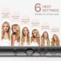 Lisseur de cheveux en céramique LCD Torlin en gros, technologie ionique, chauffage rapide, maintien de l'hydratation, compatible VR - Styler électrique