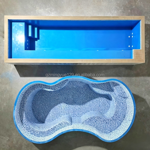 <span class=keywords><strong>Piscine</strong></span> intégrée en fibre de verre durable, équipée d'un chauffage et d'une pompe de massage, idéale pour les villas de vacances - Product Image 5