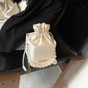 2024 <b>Pearl</b> Handheld Chain Crossbody Bag For Women New Trendy Fashion Popular Versatile Mini <b>Handbags</b> - Product Image 6