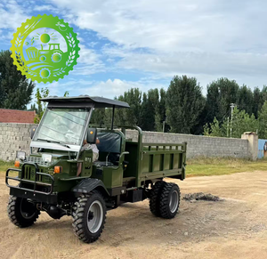 Camion benne électrique agricole à 4 roues avec cabine et benne basculante - Product Image 4