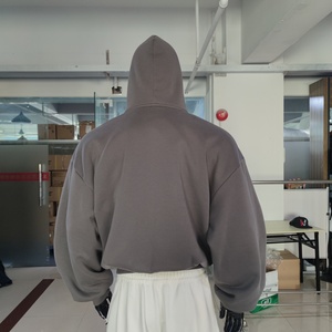 Sweat à capuche d'hiver respirant et doublé pour un usage décontracté, coupe classique, disponible en différentes tailles, sweat à capuche 100% coton pour homme - Product Image 4