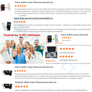 Alat genggam estetis 20MHz wajah, dengan dukungan Doppler warna <span class=keywords><strong>DICOM</strong></span> untuk prosedur estetika Clarius L20 - Product Image 6