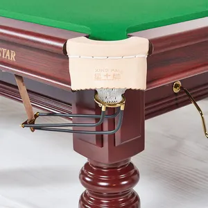 星牌斯诺克台球桌12英尺球杆台带钢垫Strachan黄金球杆布45毫米厚石板