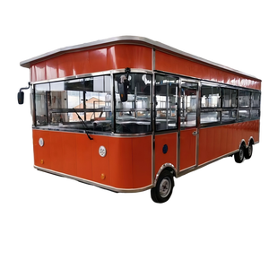 Multifunctional Four-Wheeled Large Mobile Restaurant, Mobile Food Stall, Electric Food Cart, Barbecue, Breakfast, Night Market - Product Image 1