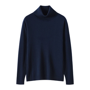 <span class=keywords><strong>Pull</strong></span> à <span class=keywords><strong>col</strong></span> <span class=keywords><strong>roulé</strong></span> à rayures en laine mérinos 100% pour <span class=keywords><strong>homme</strong></span> - Product Image 1