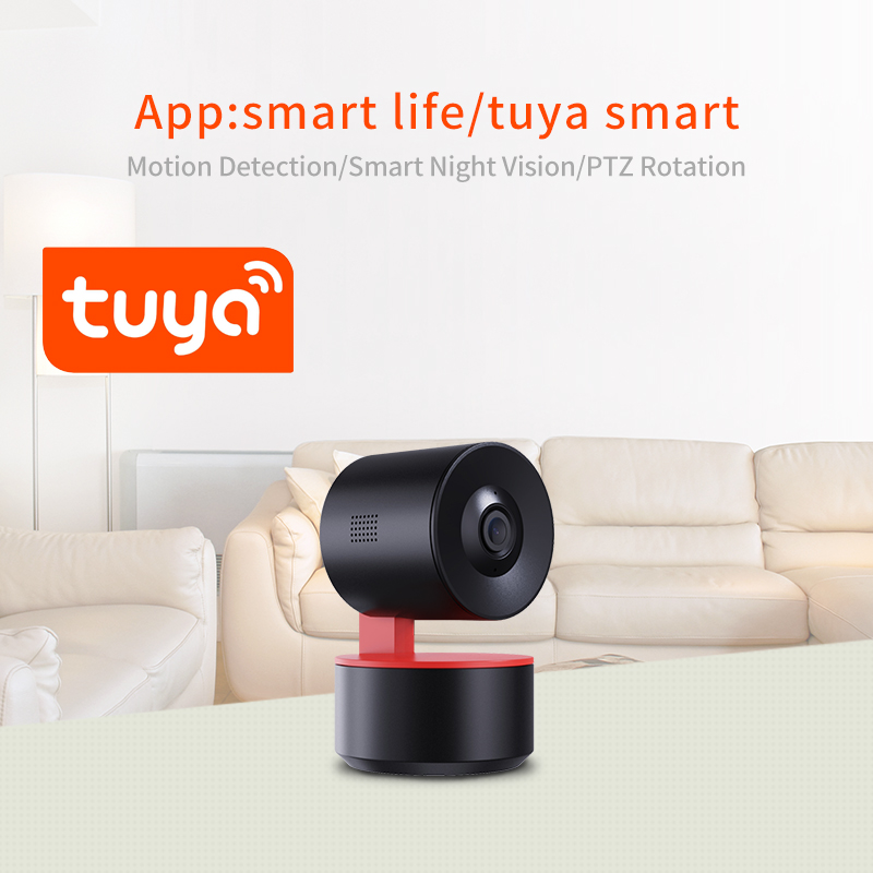 Indoor 1080p Tuya Smart Camera Wifi Mobile Tracking Baby Monitor Security Camera