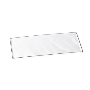 Xiangyuan <b>melamine</b> tableware <b>plates</b>, commercial white rectangular <b>plates</b> for hot pot restaurants, serving dishes, barbecue - Product Image 5