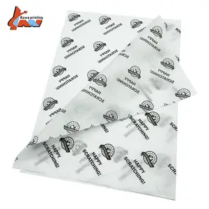Papier soie printed logo paper wrapping tissue custom Personalized Silk paper