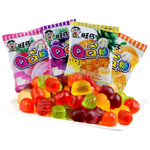 Venta al por mayor Wangzai QQ Candy 20g jalea multisabor bocadillos exóticos sabor dulce y afrutado multicolor