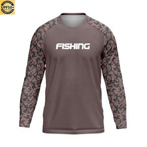 Chemises de pêche personnalisées à sublimation respirantes, légères, anti-UV, effet rafraîchissant, protection solaire UPF 50, manches longues, vêtements de pêche performants - Product Image 2