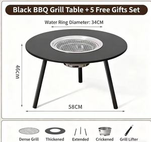 <b>Portable</b> Aluminum Folding Camping <b>Table</b> Outdoor Furniture Easy-Carrying Lightweight Design - Product Image 4