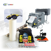 Imprimante Cowint grand format la plus vendue 60cm 24 pouces DTF avec secoueur de poudre I3200