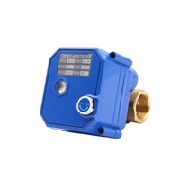 CWX-25S mini moteur actionneur électrique robinet à tournant sphérique à eau 5V 12V 24V 110V 220V soupape motorisé à 2 voies