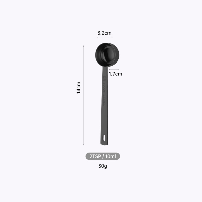 Black 10ML Measuring Spoon (SS304)