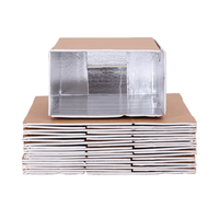 Carton isotherme pour chaîne du froid, structure pliable avec âme en EPS, fermeture magnétique, matériaux recyclés pour fruits, efficace