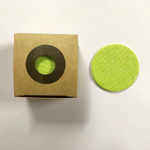 2021 nouvelles idées de produits tampons démaquillants en <span class=keywords><strong>coton</strong></span> biologique réutilisables 12 éponges rondes pour l'application du visage - Product Image 2
