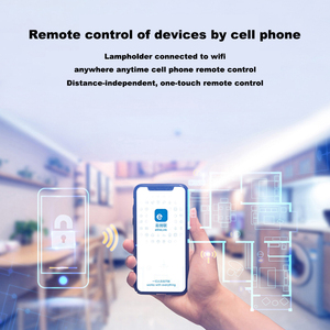 <span class=keywords><strong>Welink</strong></span> E27 portalámparas interruptor remoto WiFi APP Control remoto Smart Home bombillas adaptador a través de Alexa Google Home Voice Control - Product Image 2