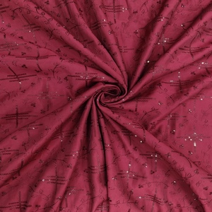 Tela de Seda Cruda de Poliéster Tejida Elegante, Textil Suave y Ligero de Primera Calidad para Acolchado, Costura, Manualidades, Decoración del Hogar, Prendas de Vestir - Product Image 2